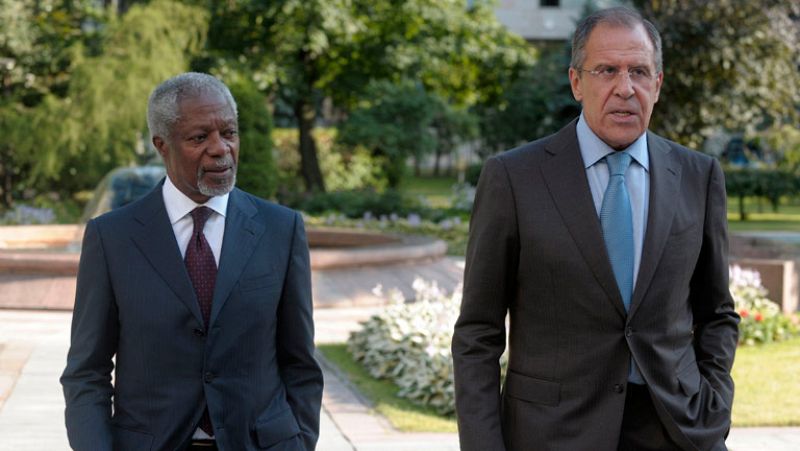 Rusia respalda a Annan y confía en alcanzar un consenso sobre Siria en el Consejo de Seguridad