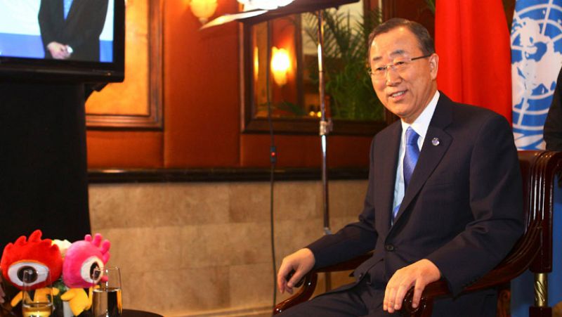 China coincide con Ban Ki-moon en que la situación en Siria es "muy grave"