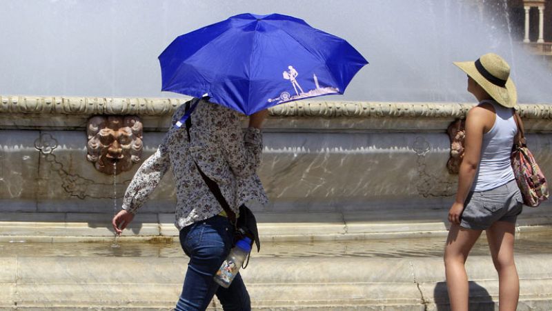 El calor mantiene en alerta a 38 provincias españolas con temperaturas de hasta 40 grados