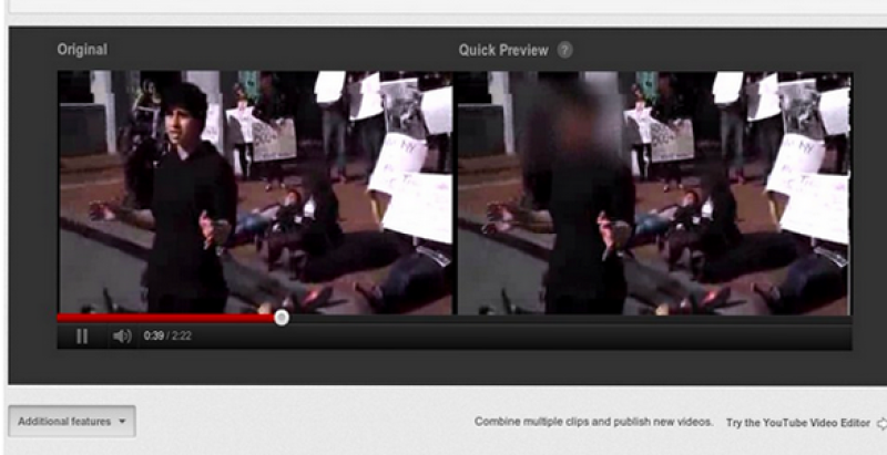 YouTube permite difuminar las caras de los vídeos para proteger la privacidad