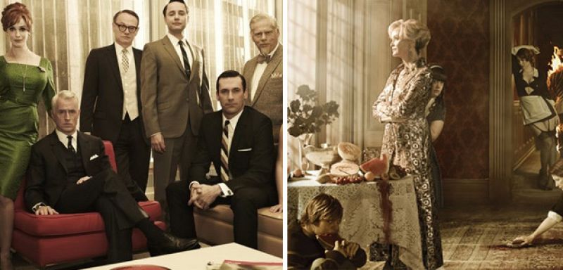 'Mad Men' y 'American Horror Story', favoritas de los premios Emmy