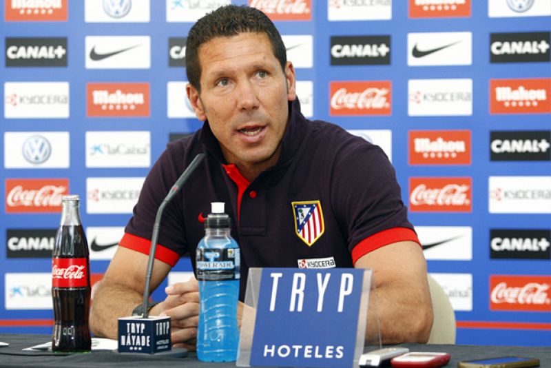 Simeone: "Estoy contento por la predisposición y el compromiso del equipo"