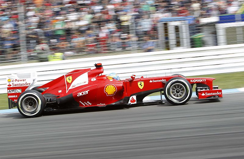 Fernando Alonso saldrá desde la 'pole' en el GP de Alemania
