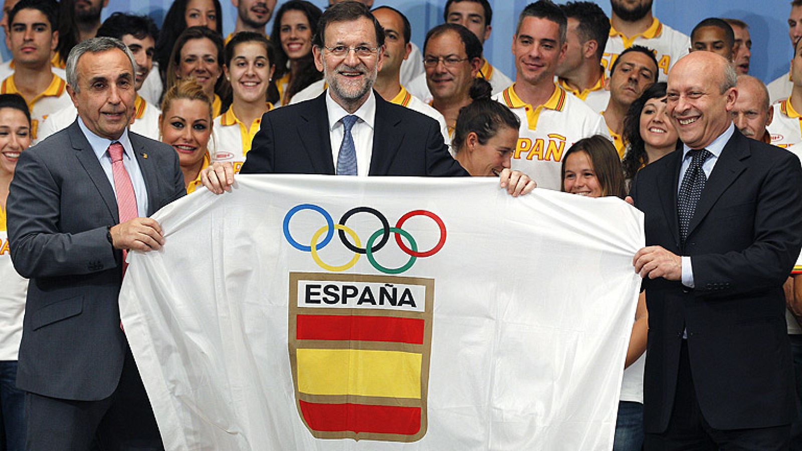 Rajoy recibe en La Moncloa al equipo olímpico español - Informativo 24h | Ver