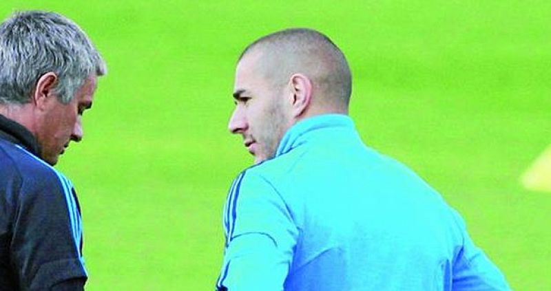 Benzema, gran novedad en el entrenamiento del Real Madrid