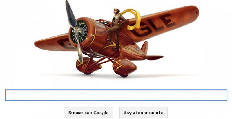 Amelia Earhart revive sus épicas hazañas voladoras de la mano de Google