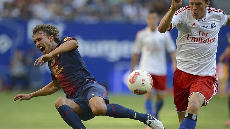 Muniesa, lesionado en el primer amistoso del FC Barcelona, estará seis meses de baja