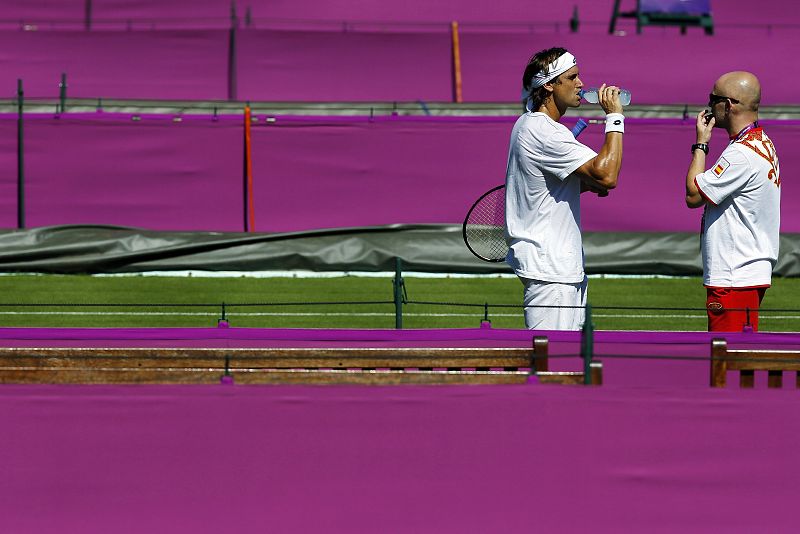 David Ferrer debutará contra el canadiense Pospisil en el torneo de tenis de los Juegos