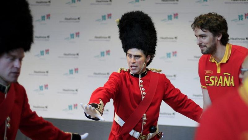 Pau Gasol ha tenido problemas con la acreditación a su llegada a Londres