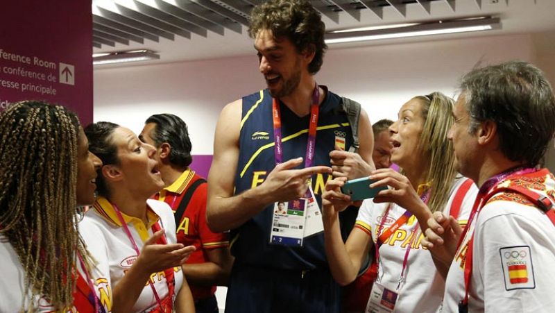 Pau Gasol: "Todavía no tengo zapatos para la ceremonia de apertura"
