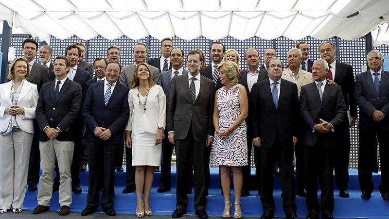 Rajoy obtiene el apoyo unánime de los barones del PP a su agenda de reformas