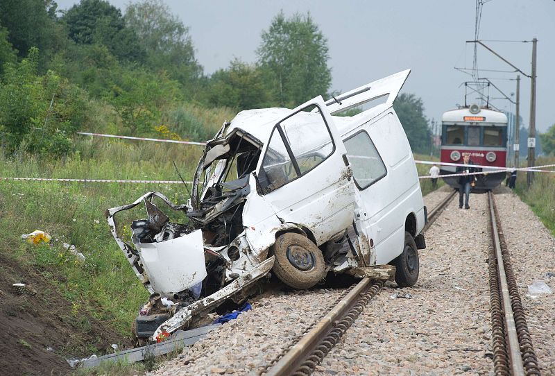 Nueve muertos en un accidente de tren en Polonia