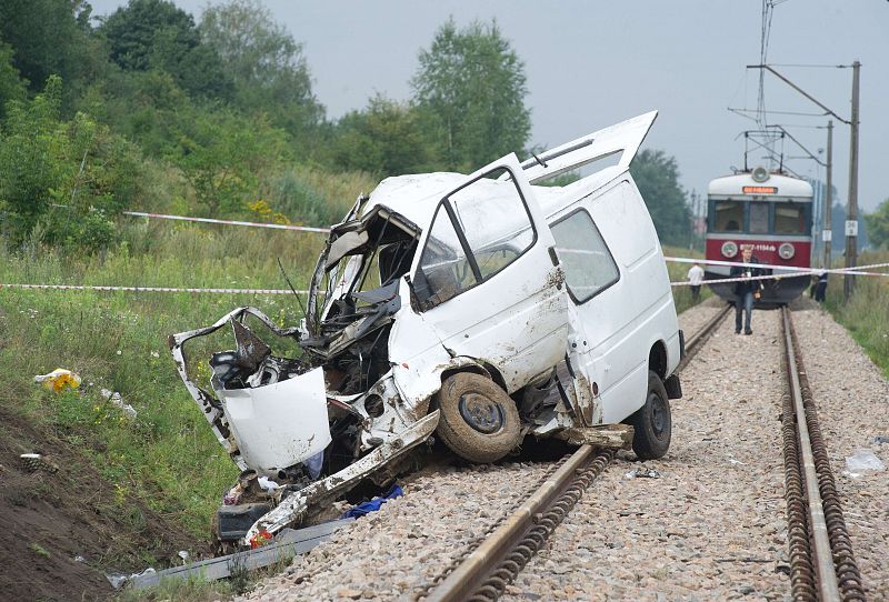 Nueve muertos en un accidente de tren en Polonia