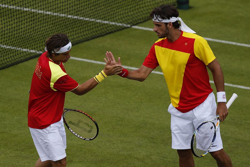 Ferrer y Feliciano en cuartos de final tras ganar en dobles a Melzer y Peya