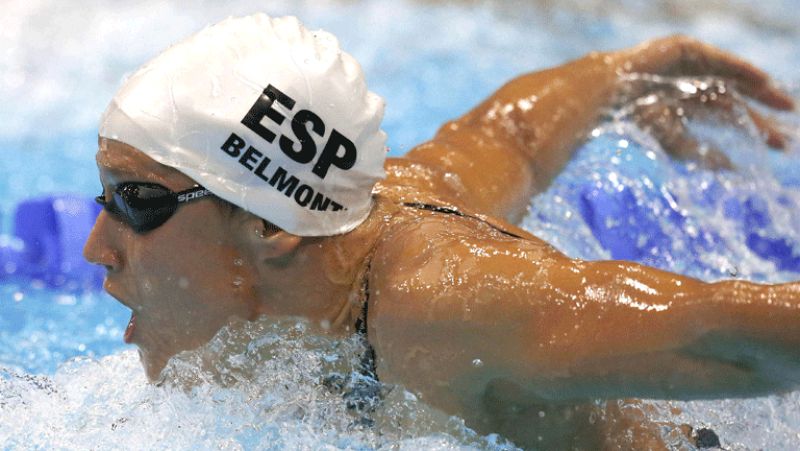 Belmonte, en la final de 200 mariposa y Schmitt establece récord olímpico en la final de 200 libres