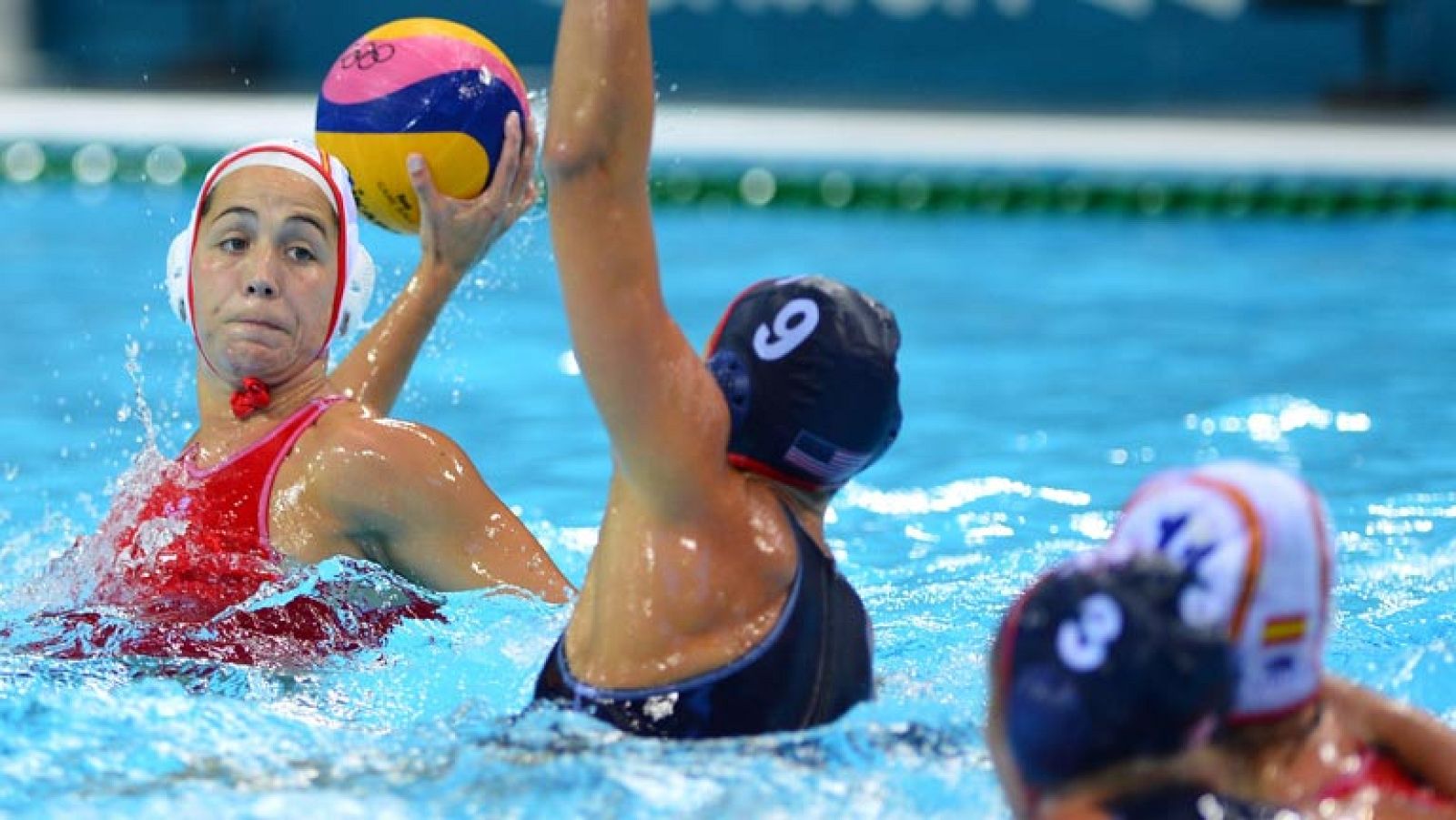 España empata ante EEUU en waterpolo femenino
