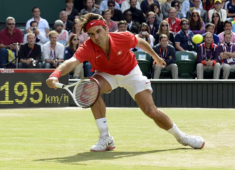 Federer: "Estoy feliz, he logrado mi primera medalla para Suiza en Londres"