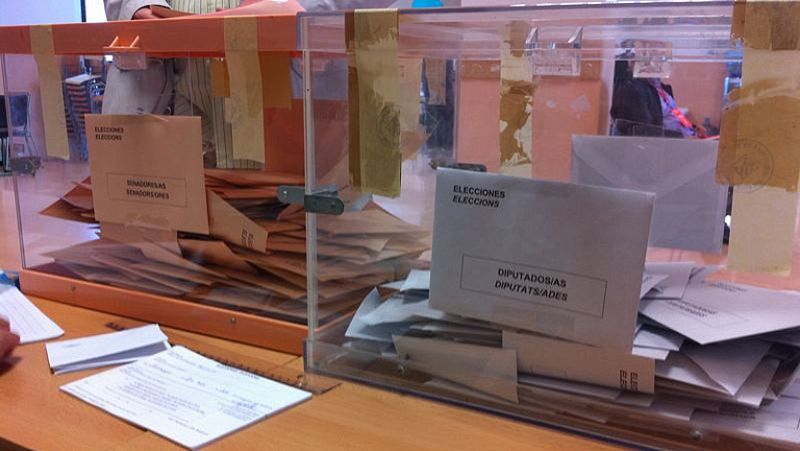 El PP baja ocho puntos con respecto a las elecciones del 20N pero aventaja al PSOE en 6,7