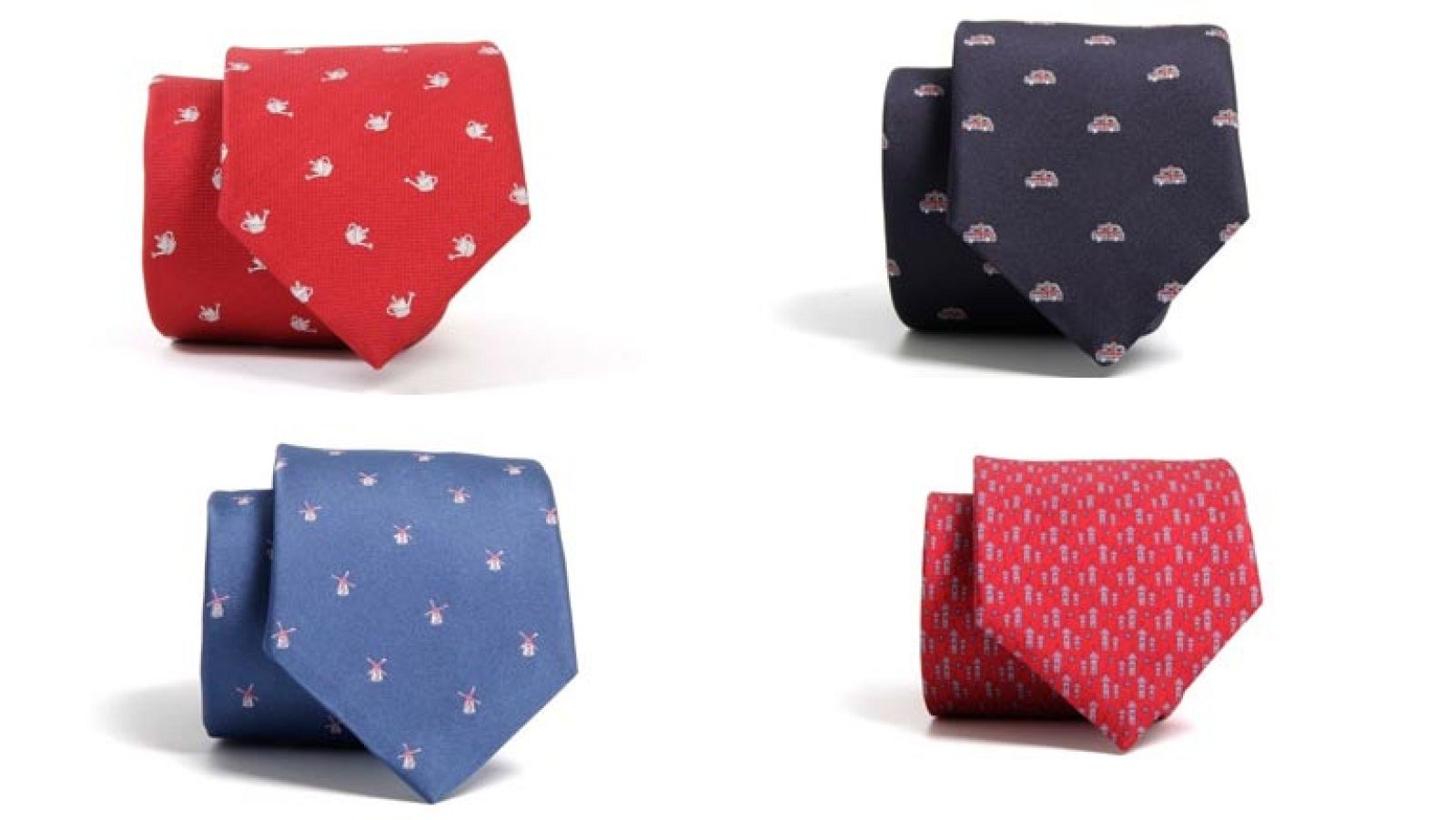 Corbatas artesanas de seda - Zoom tendencias