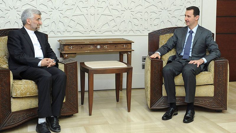 Irán reafirma su apoyo al régimen de Asad y dice que no permitirá que caiga