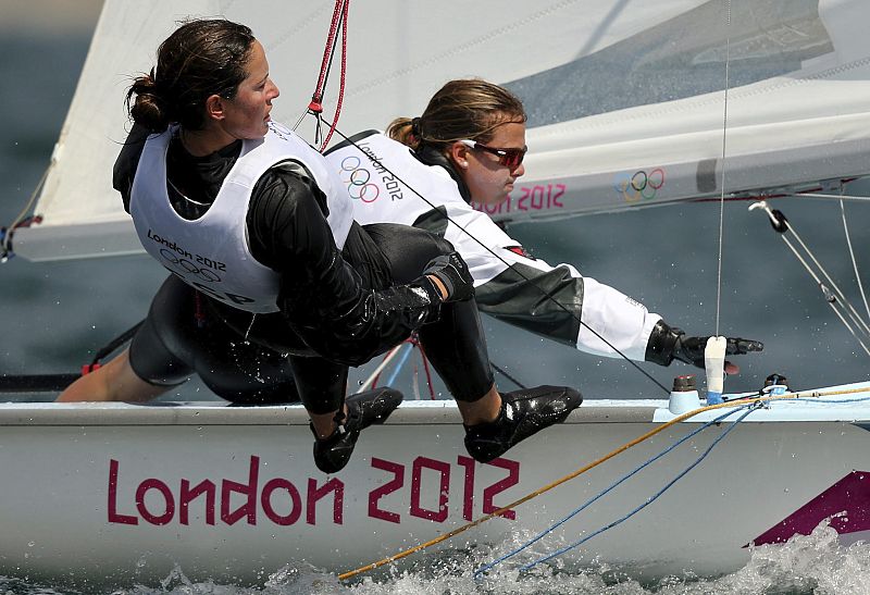 Tara Pacheco y Berta Betanzos entran en la 'Medal Race' como décimas clasificadas de 470