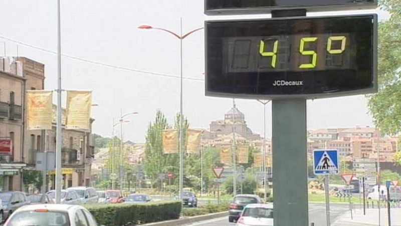 Casi toda España en alerta por temperaturas que rozarán los 45º