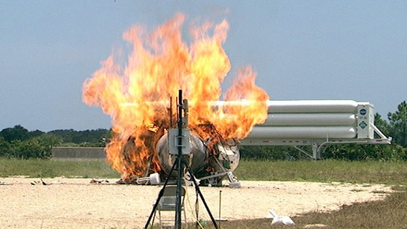 El cohete Morpheus de la NASA se estrella en Florida