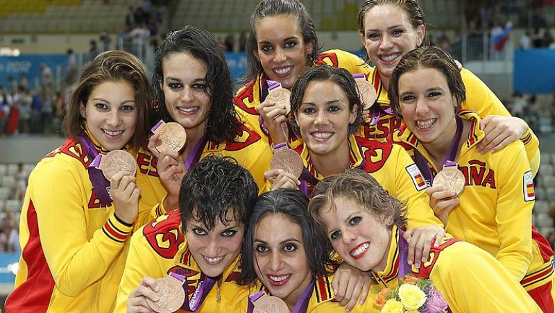 El equipo de sincronizada se queda con la medalla de bronce