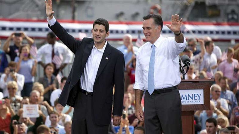 Romney elige al legislador Paul Ryan como su candidato a vicepresidente