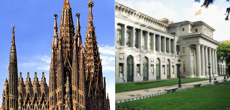 La marca Sagrada Familia vale 90.366 millones y la del Prado 59.262 millones