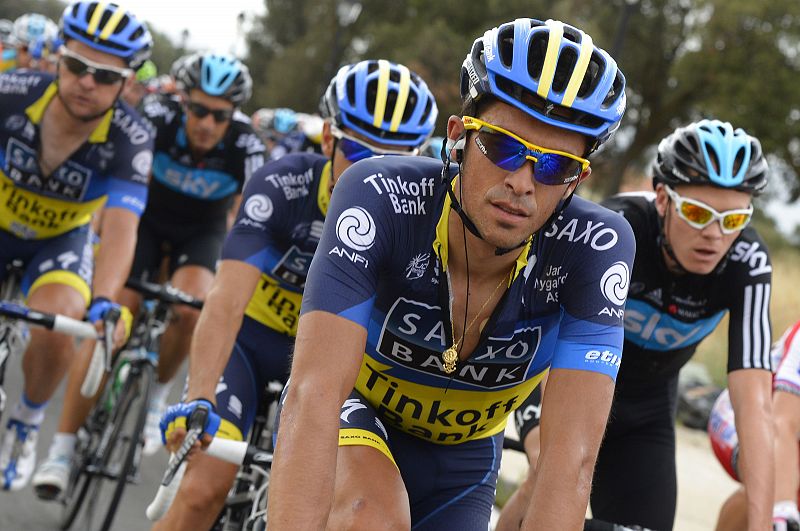 Contador: "Estoy satisfecho con el test"
