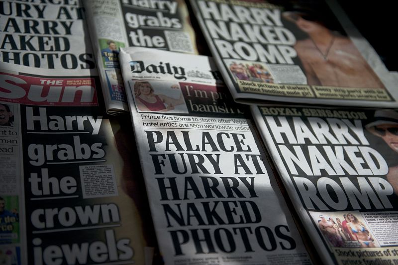 La Casa Real amenaza con denunciar a la prensa británica si publica las fotos del príncipe Enrique