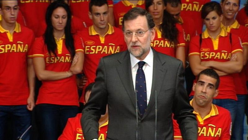 Rajoy, a los paralímpicos: "Representáis el afán de superación, la constancia y el trabajo duro"