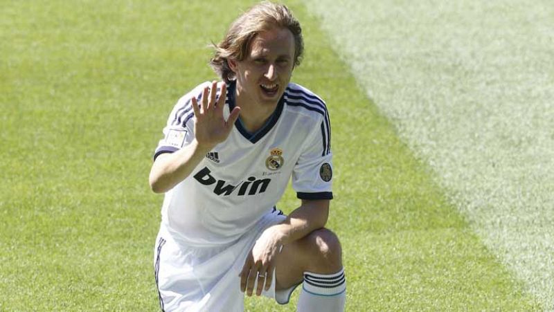 Luka Modric, presentado como nuevo jugador del Real Madrid