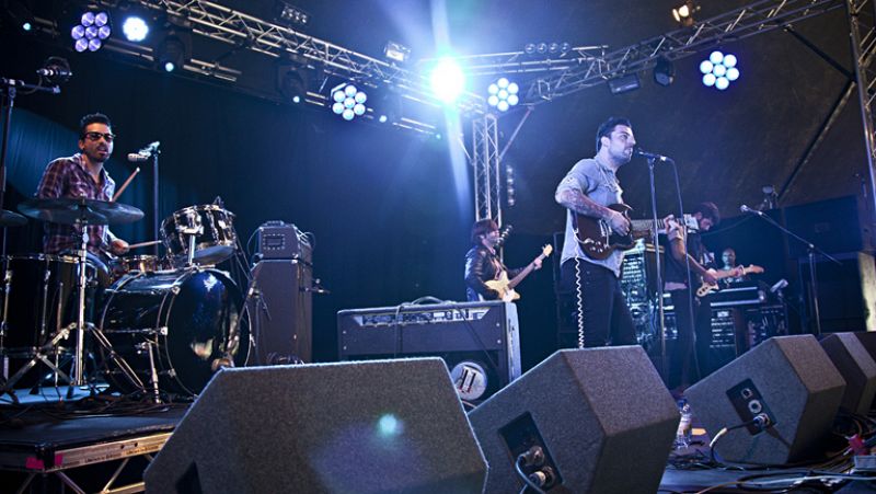 La banda mallorquina L.A. se hace un nombre entre los grandes en el festival de Reading