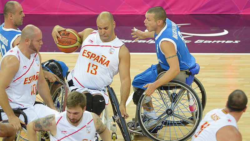 España debuta con victoria frente a Italia en baloncesto paralímpico