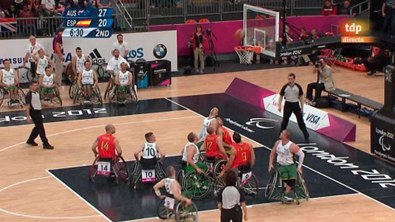 Australia inflinge a España la primera derrota en baloncesto en silla de ruedas
