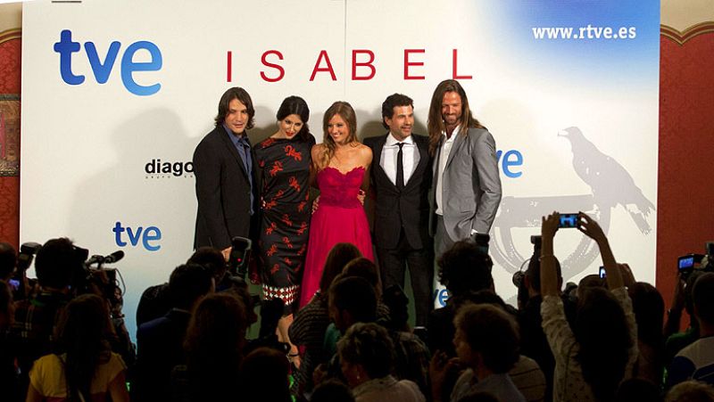 La alfombra roja de 'Isabel'