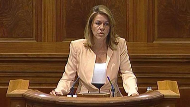 Cospedal propone bajar a la mitad los diputados en Castilla-La Mancha y que no cobren sueldo
