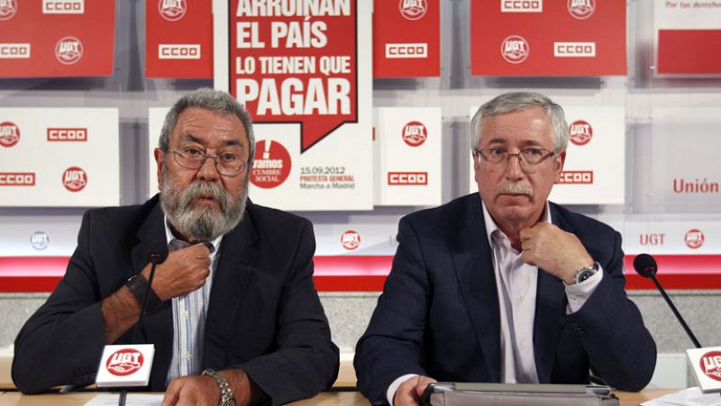 Los sindicatos españoles y alemanes exigen un cambio de rumbo "inmediato" en Europa