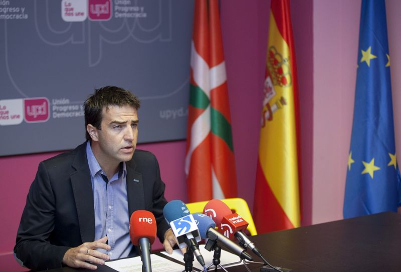 Gorka Maneiro, de UPyD, un defensor del constitucionalismo en el País Vasco