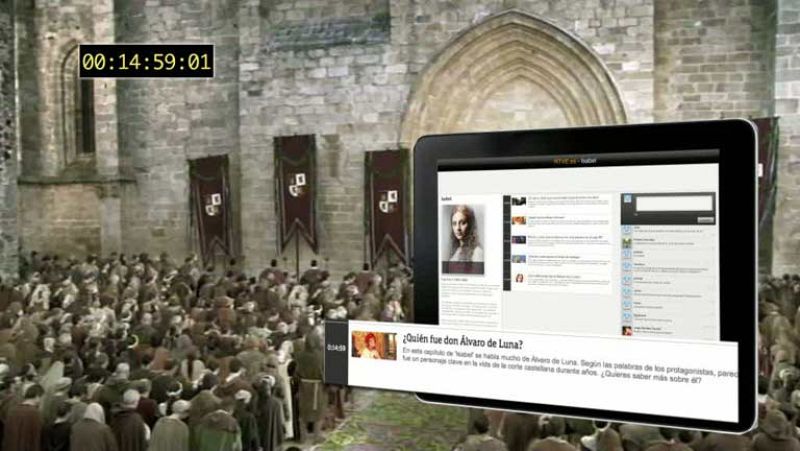 El 'second screen' de la serie 'Isabel'