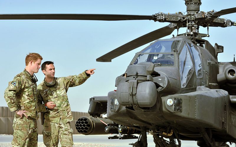 El príncipe Harry vuelva a Afganistán para combatir a los talibanes durante cuatro meses