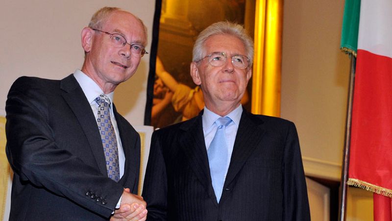 Van Rompuy y Monti proponen una cumbre de la UE para contrarrestar el sentimiento antieuropeo