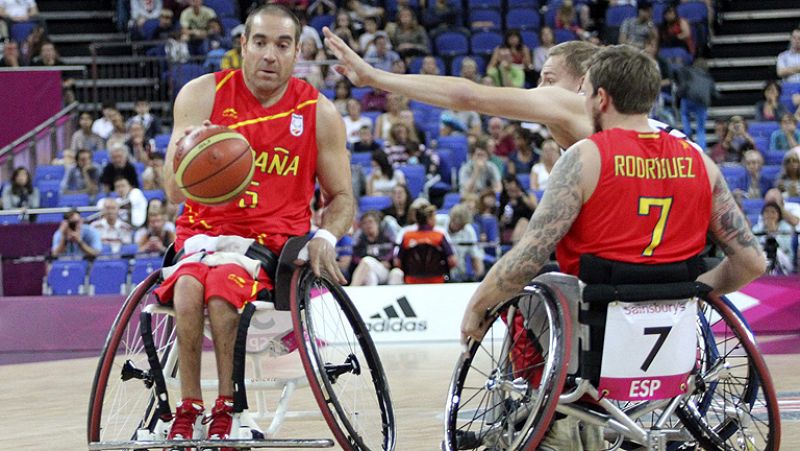 España vence a Alemania y termina quinta en baloncesto en silla de ruedas