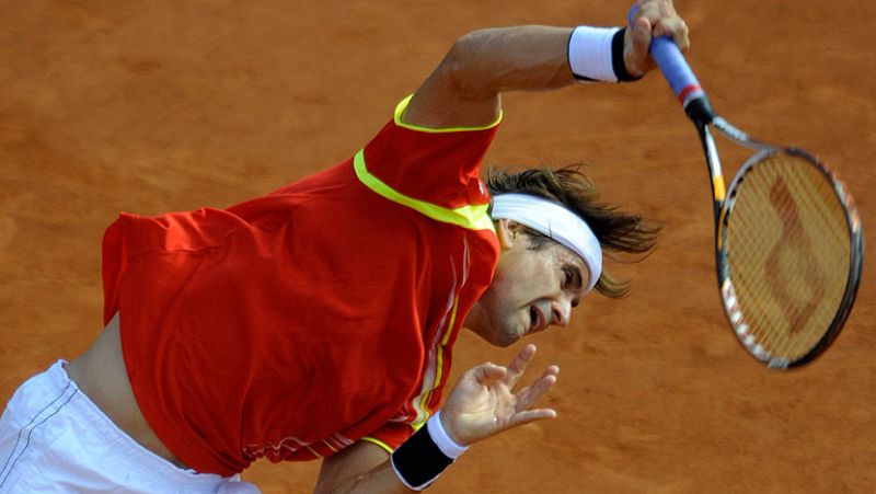 Ferrer consigue ante Querrey el primer punto para España en la semifinal de la Copa Davis