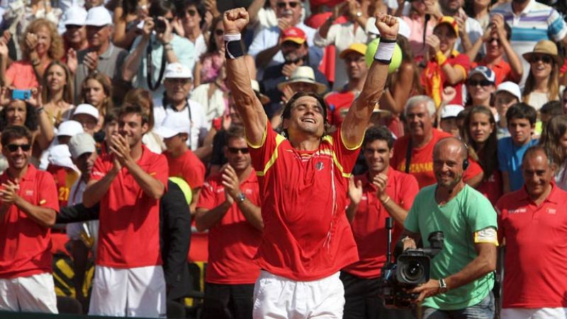 Ferrer lleva a España a su novena final de Copa Davis, que jugará contra Chequia