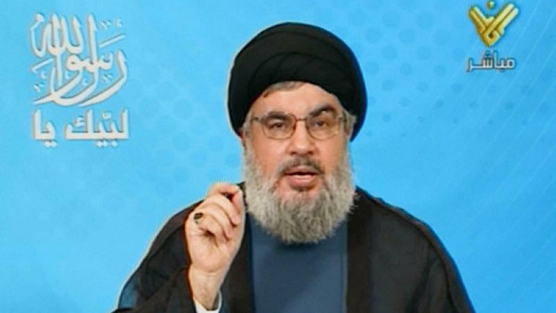 El líder de Hizbulá amenaza a EE.UU. en la masiva manifestación de Líbano por el vídeo de Mahoma