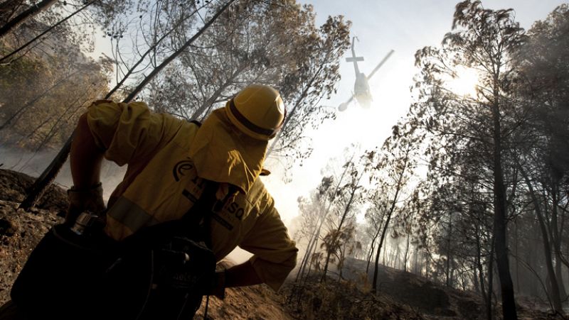 El incendio de Los Serrano queda estabilizado tras quemar más de 5.500 hectáreas