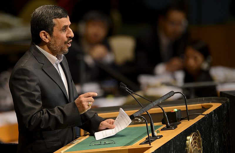 Ahmadineyad asegura antes de la Asamblea de la ONU que "Israel debe ser eliminado"